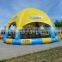 inflatable water pool with UV-protection tent cover A8019
