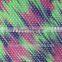 100% Polyester Tricot Mesh Fabric With Nice Printed for Sportswear