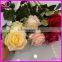 real touch silk happy valentine single stem rose flower