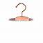 Rose Gold Metal Embossed Logo Hangers Bikini With Clips