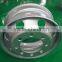 22.5x8.25 tubeless steel wheel for export