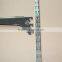 chrome C channel with double hole fit for 1'' bracket