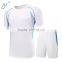 Blank Blue Jersey T Shirt Gym Outfit Men's Sportwear