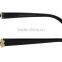 ADE WU factory direct sale Black Frame Sunglasses Flower Sunglasses Small eye