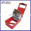 25 pcs HSS Drill Bits Set with Rose Plastic Box