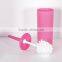 Pink hotel bathroom accessories