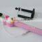 2015 Newest Cartoon selfie stick with remote selfie stick ,for CE &ROHS Newest Mobile Phone Selfie Stick