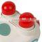 2015 hot sale swan shaped 7 speeds handheld back electronic fitness dual head massager hammer