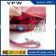 Portable multi color charging PU leather purse pocket Power bank for phone