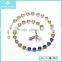 Custom Green Crystal Beads Vintage Necklace Yiwu Diy
