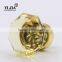 Newest Design Shiny Gold Zinc Alloy Interior Cabinet Glass Knob