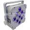 Three Years Warranty Uplight Rechargeable DMX Wireless Battery Powered Par Can 6in1 RGBWA+UV 9x18w LED Par Light
