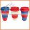 Eco-Friendly Feature and Bamboo Material Eco bamboo fiber cup with lids and sleeve