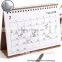 2016 Promotion Nice Table Calendar /Desk Calendar Design 2015 With 12 Pages