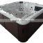 Balboa air jets Europe style outdoor spa outdoor massage pool
