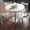 Ideal solid surface fast restaurant chair and table