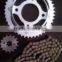 motorcycle sprocket and chain TITAN 00 44T-14T 428 116L