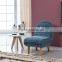 Small solid wood legs Sofa Chair with Foam Sofa Sets