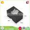 Hot sale high quality hot stamping custom paper black small gift box with lids