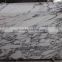 natural stone polished white marble tile, white marble floor for sale