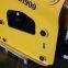Hydraulic breaker hammer for building concrete