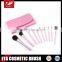 10 pcs Travel Makeup Brush Set With Customized Design