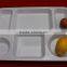 Malaysia Made Melamine 6 Compartments Plate