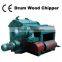 Hydraulic wood chipper shredder