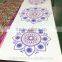 Customized Thickness Latest New Design Natural Rubber Cork Fabric Top Yoga Mat