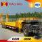 heavy duty 40ft 3 axle low bed trailer in guangzhou