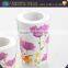Vintage ceramic/pottery floral decal candle stick holders