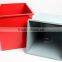 Metal Iron Square Waste Bin For Outdoor And Indoor