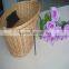 natural high quality wicker removable bicycle basket wholesale