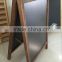 hot sale pine Wood frame advertising blackboard with stand foldable