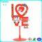 Pop Hot Sale Acrylic Heart Shape Earring Display Stand