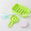 Plastic Strong Sucker Soap Box/soap Holder/wall Suction Soap Dish for Kitchen and Bathroom