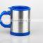 Hot sales self stirring mugs with batteries stainless steel coffee mug LS Eplus