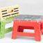 Portable Plastic Step Stool Kids Plastic Folding Stool As Seen on TV