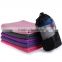 Fashion Lady Yoga Pilates Mat Cover Quick Dry Non Slip Microfiber Hot Yoga Towel With Mesh Bag