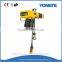 Mini electric chain hois in bridge cranes with plain trolley