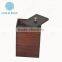 Handmade Customed Logo Divided Wood Tea Box