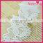 Wholesale fashionable flower guipure lace fabric for ladies garments WLCB-054
