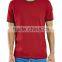 red Slim Fit T-Shirt with crew neck Custom Short Sleeves Mens T-shirt casual plain t shirt For Male