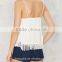 2016 Latest Ladies Summer Well Thread Fringe Cami Top HST8053