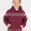Manufacturer custom hoodies top fleece plain hoody kids Blank Pullover Hoodies