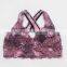 Ladies beautiful lace bra with back cross strap