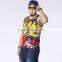 MC1172 basketball shirt freestyle hiphop zone male big size clothes for fat boys