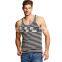 High quality mens classic stripes eco-friendly stringer tank tops