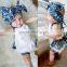 S33621W Baby Girl Rompers National Style Flower Infant Romper Summer Cotton Girl Jumpsuit