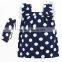 ShiJ Baby Dresses Set 0~3T Polka Dots Striped Cotton Toddler Girl Clothing